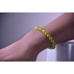 Bracelet Vert Miroir en perles vert pâle et transparent élégant et confortable Bracelet Vert Miroir en perles vert pâle et transparent élégant et confortable