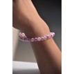 Bracelet Pastel Passionnée en perles rose et violette élégant et confortable Bracelet Pastel Passionnée en perles rose et violette élégant et confortable