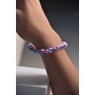 Bracelet Éclat Multicolore en perles arc-en-ciel élégant et confortable Bracelet Éclat Multicolore en perles arc-en-ciel élégant et confortable