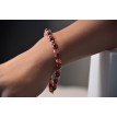 Bracelet Harmonie Cacao en perles marron foncé élégant et chic Bracelet Harmonie Cacao en perles marron foncé élégant et chic