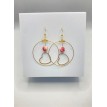 Douceur Enveloppante – Boucles d’oreilles créoles en acier inoxydable plaqué or 24K r  Douceur Enveloppante – Boucles d’oreilles créoles en acier inoxydable plaqué or 24K r