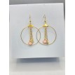 Battement de coeur – Boucles d’oreilles créoles en acier inoxydable plaqué or 24K  Battement de coeur – Boucles d’oreilles créoles en acier inoxydable plaqué or 24K