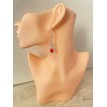 Romance d'amour – Boucles d’oreilles pendantes en acier inoxydable argenté Romance d'amour – Boucles d’oreilles pendantes en acier inoxydable argenté