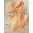 Battement de coeur – Boucles d’oreilles créoles en acier inoxydable plaqué or 24K  Battement de coeur – Boucles d’oreilles créoles en acier inoxydable plaqué or 24K