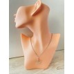 Etoile Lumineuse – Collier argenté en acier inoxydable avec pendentif étoile et pierre brillante Etoile Lumineuse – Collier argenté en acier inoxydable avec pendentif étoile et pierre brillante