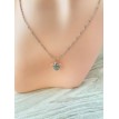 Eternité Éclatante – Collier argenté double cœur gravé « Fait main avec amour » raffiné Eternité Éclatante – Collier argenté double cœur gravé « Fait main avec amour » raffiné