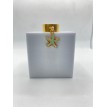 Etoile Verte – Bague ajustable en acier inoxydable plaqué or 24 K avec pendentif  Etoile Verte – Bague ajustable en acier inoxydable plaqué or 24 K avec pendentif