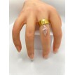 Bigorneau – Bague ajustable avec pendentif coquillage rose et violet pour un style marin élégant  Bigorneau – Bague ajustable avec pendentif coquillage rose et violet pour un style marin élégant