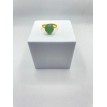 Bague quartz Vert – Bague ajustable en quartz vert et acier inoxydable doré Bague quartz Vert – Bague ajustable en quartz vert et acier inoxydable doré