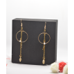 Éclat de Mystère – Boucles d’oreilles créoles en acier inoxydable plaqué or 24K  Éclat de Mystère – Boucles d’oreilles créoles en acier inoxydable plaqué or 24K