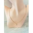 Souffle de la Mer – Collier avec perles bleu océanique et pendentif coquillage élégant Souffle de la Mer – Collier avec perles bleu océanique et pendentif coquillage élégant