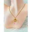 Collier Éclat de Vol en plaqué or 24 k – Bijou artisanal raffiné avec pendentif papillon scintillant Collier Éclat de Vol en plaqué or 24 k – Bijou artisanal raffiné avec pendentif papillon scintillant