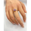 Éclat d'acier et Quartz – Bague ajustable en quartz 6 mm et acier inoxydable argent Éclat d'acier et Quartz – Bague ajustable en quartz 6 mm et acier inoxydable argent