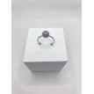 Bague ajustable en quartz 6 mm – Argent 925 Bague ajustable en quartz 6 mm – Argent 925