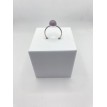 Bague ajustable en quartz 6 mm – Argent 925 Bague ajustable en quartz 6 mm – Argent 925