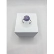 Bague ajustable Reflet d'acier en quartz 10 mm – Argent 925 Bague ajustable Reflet d'acier en quartz 10 mm – Argent 925