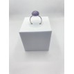 Bague ajustable Reflet d'acier en quartz 10 mm – Argent 925 Bague ajustable Reflet d'acier en quartz 10 mm – Argent 925