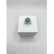 Mélodie verte – Bague ajustable en pierre verte et acier inoxydable Mélodie verte – Bague ajustable en pierre verte et acier inoxydable