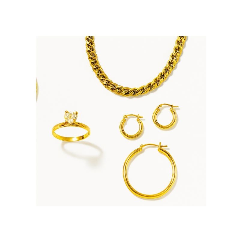 Bijoux plaqué or 24K élégants et raffinés – AU2 Bijoux