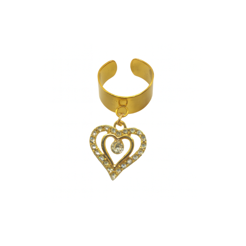 Bague plaqué or 24 k élégantes – AU2 Bijoux