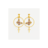 Boucles d'oreilles Or 24 k
