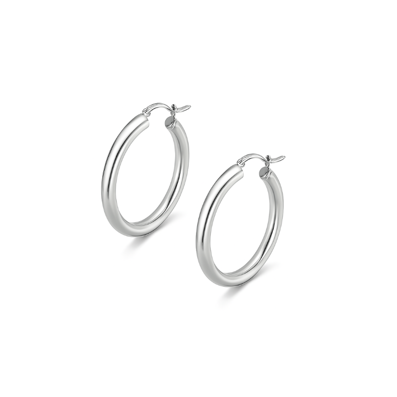 Boucles d’oreilles en acier inoxydable élégantes – AU2 Bijoux