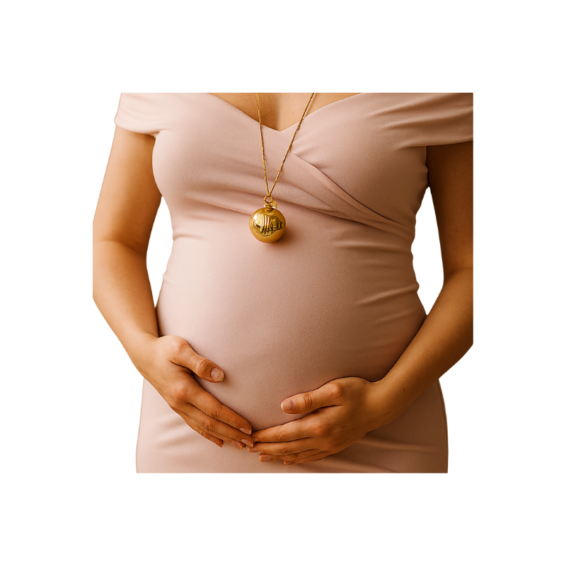 Bola de maternité – Bijou sonore élégant pour future maman
